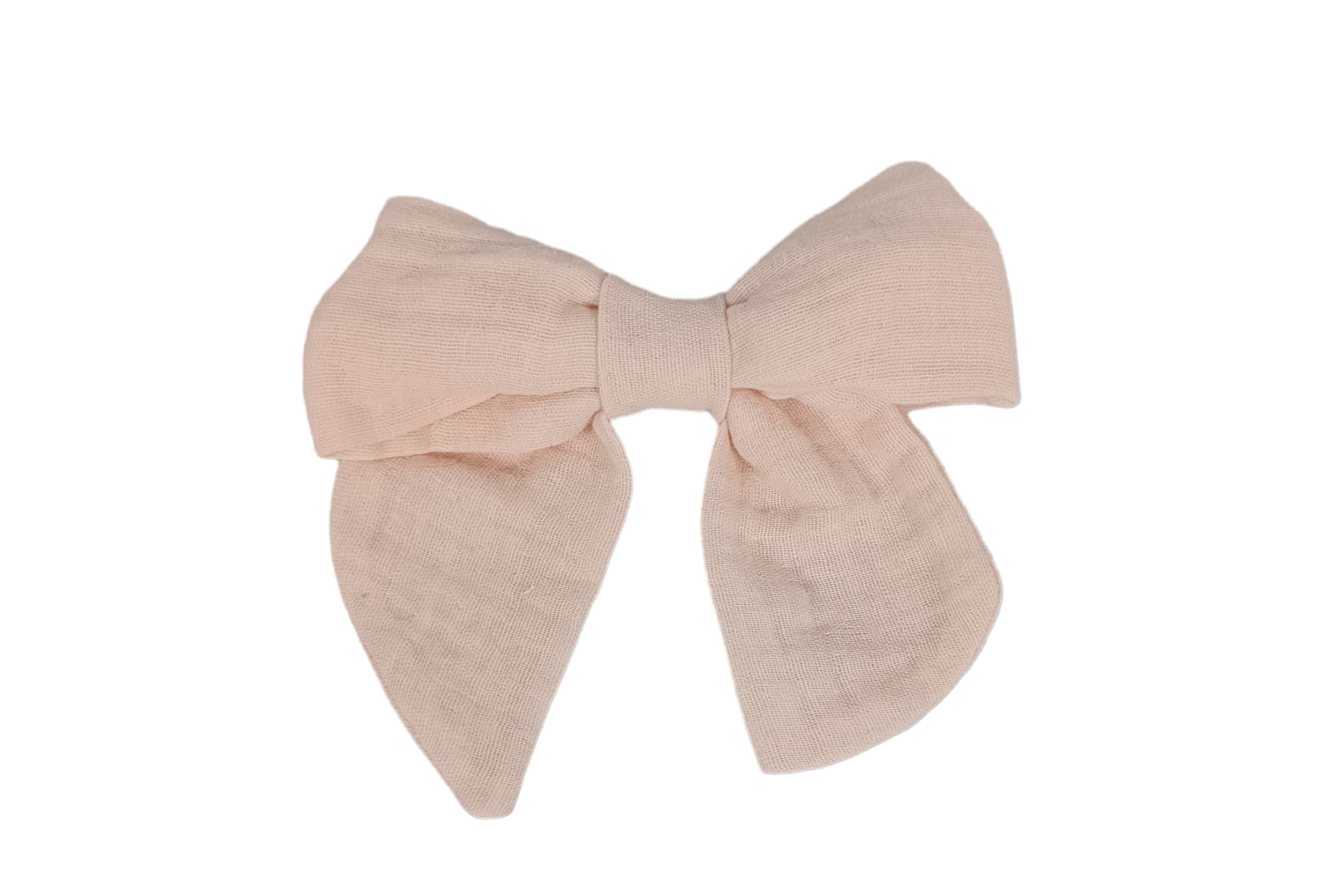 Kokarda muślinowa brzoskwinia