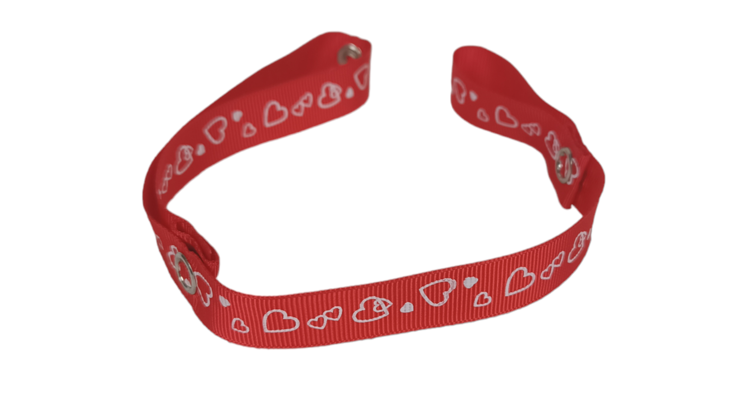 Tasiemka do zabawek serca