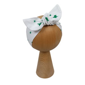 Opaska pin up gwiazdki zieleń