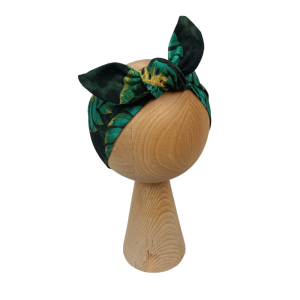 Opaska pin up liście monster