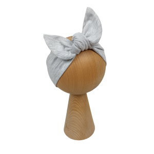 Opaska pin up jasny szary melange