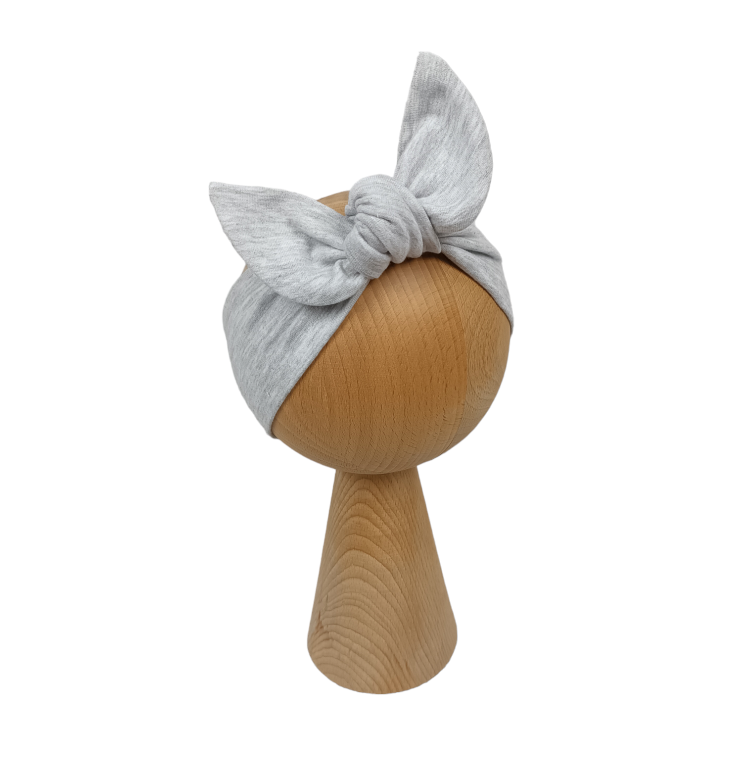 Opaska pin up jasny szary melange