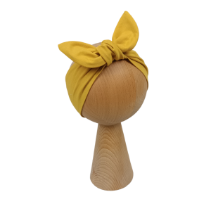 Opaska pin up jasna musztarda