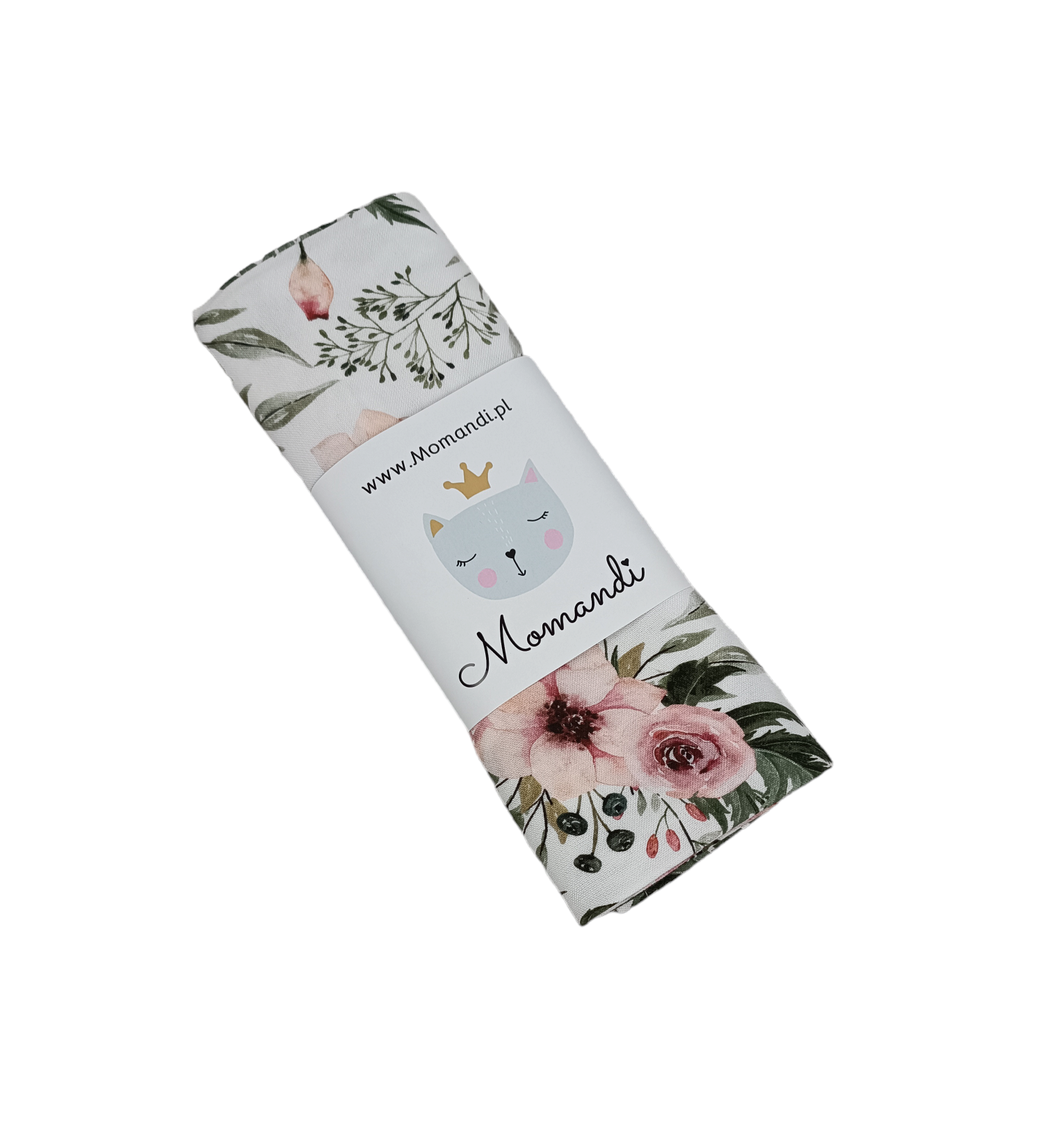 Koc bambusowy kwiaty garden