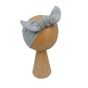 Opaska pin up szary stalowy