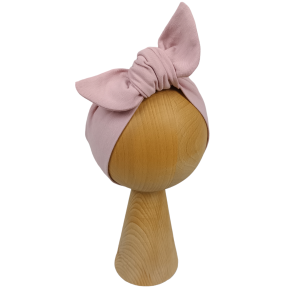 Opaska pin up brudny róż