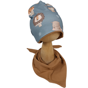 Komplet czapka i chusta