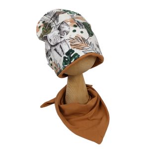 Komplet czapka i chusta