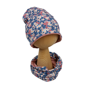 Komplet czapka i komin