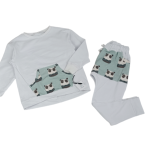 Komplet bluza i spodnie pandy r122