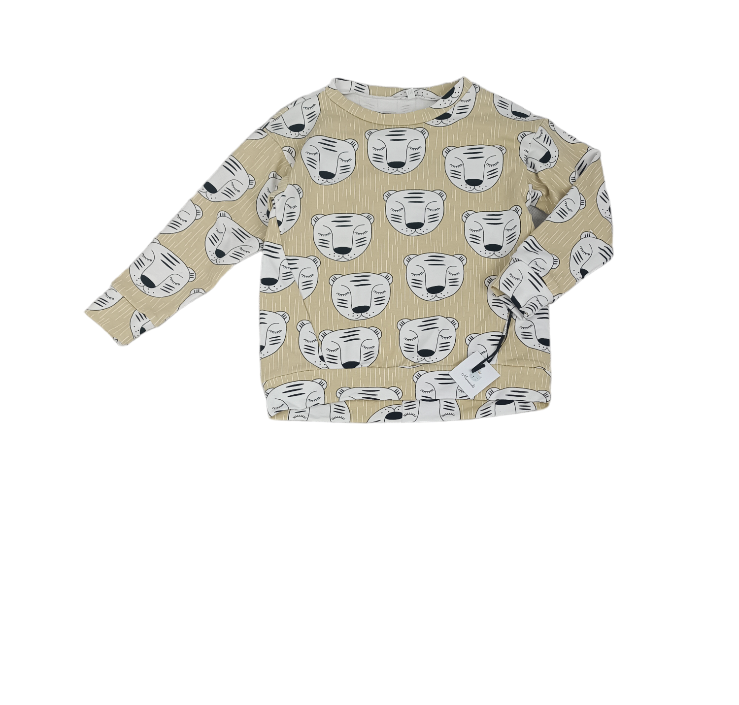 Bluza oversize tygrysy