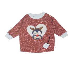 Bluza oversize świąteczna renifer