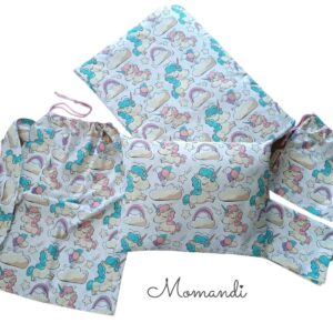 Komplet do przedszkola ze śpiworkiem