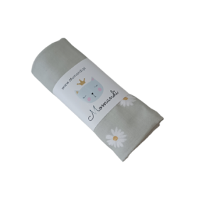 Koc muślinowy stokrotki