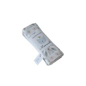 Koc muślinowy kwiaty i ule