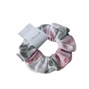 Gumka scrunchie róże jersey