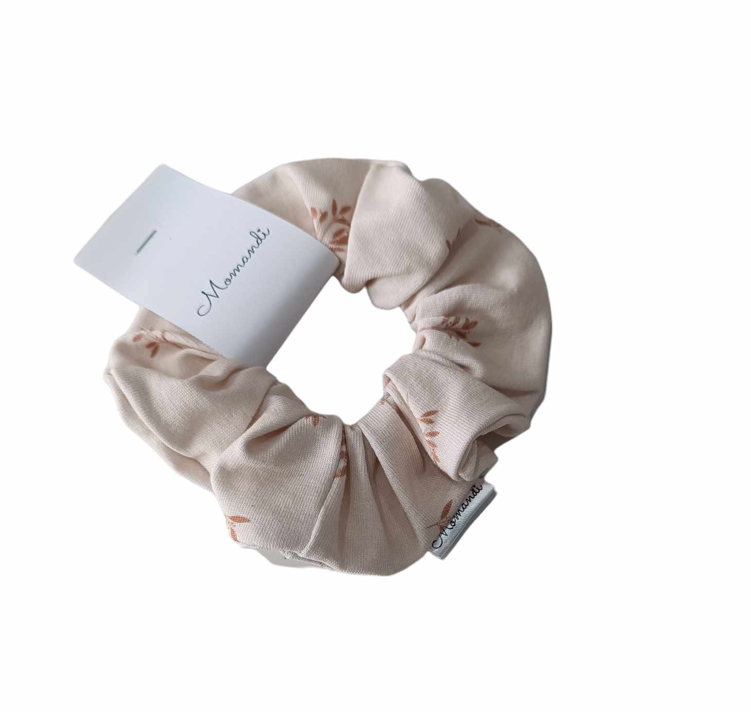 Gumka scrunchie gałązki jersey