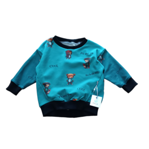 Bluza oversize bajkowe misie