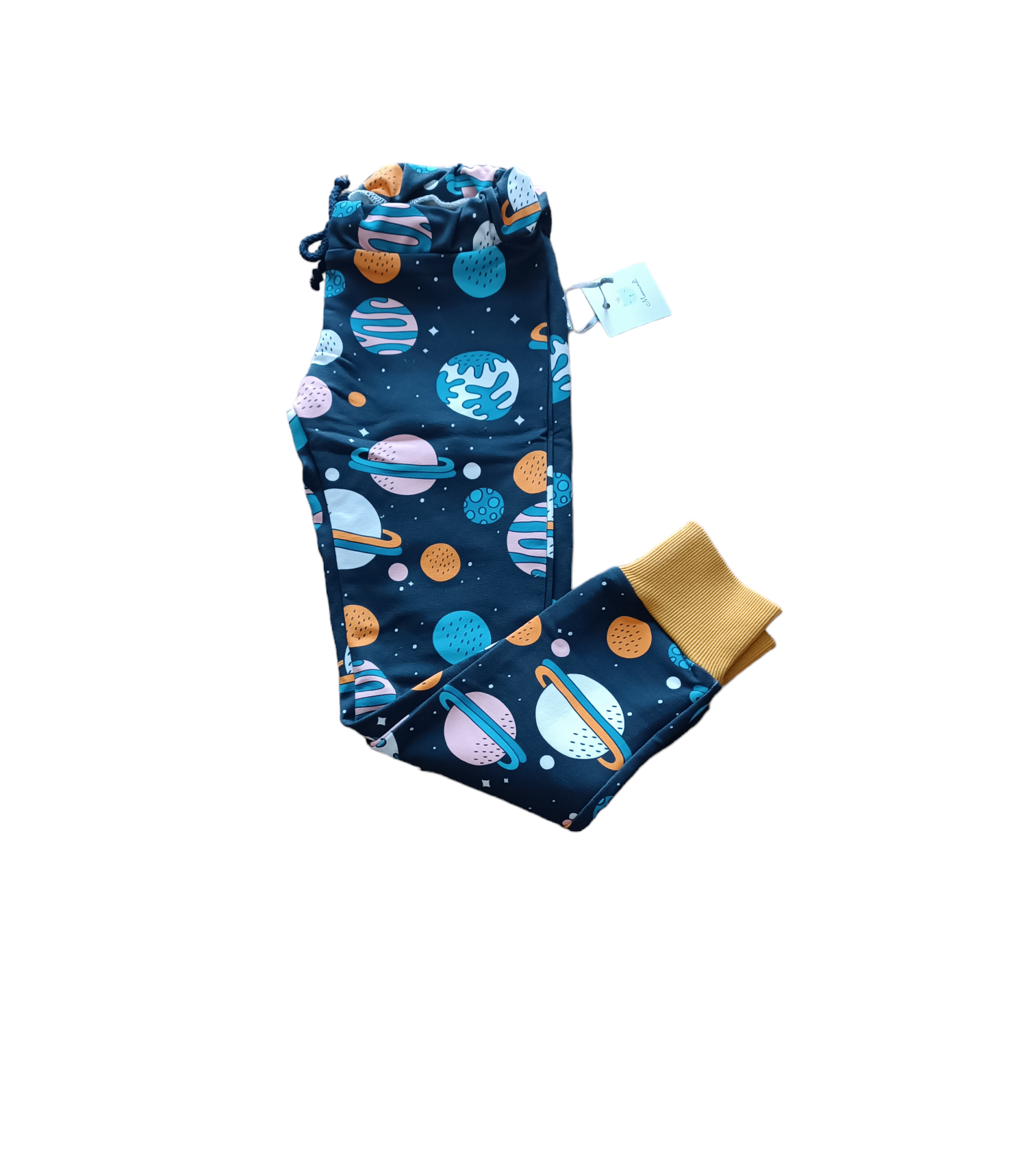 Spodnie baggy kosmos