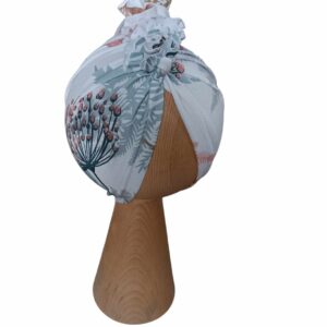 Czapka turban dla dziecka kwiaty las