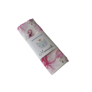 Koc bambusowy flamingi