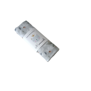 Koc muślinowy kwiaty