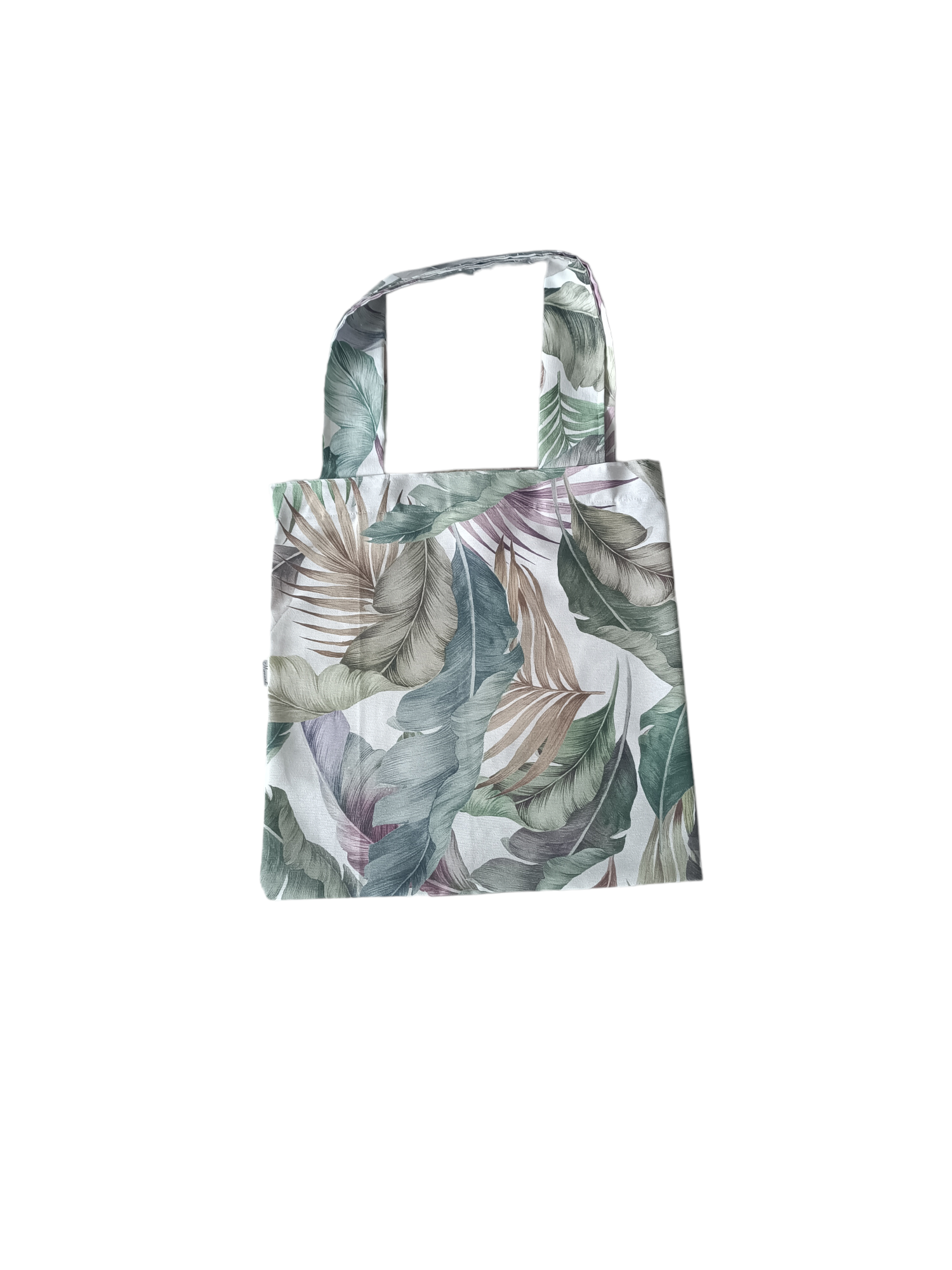 Torba zakupowa bawełniana liście