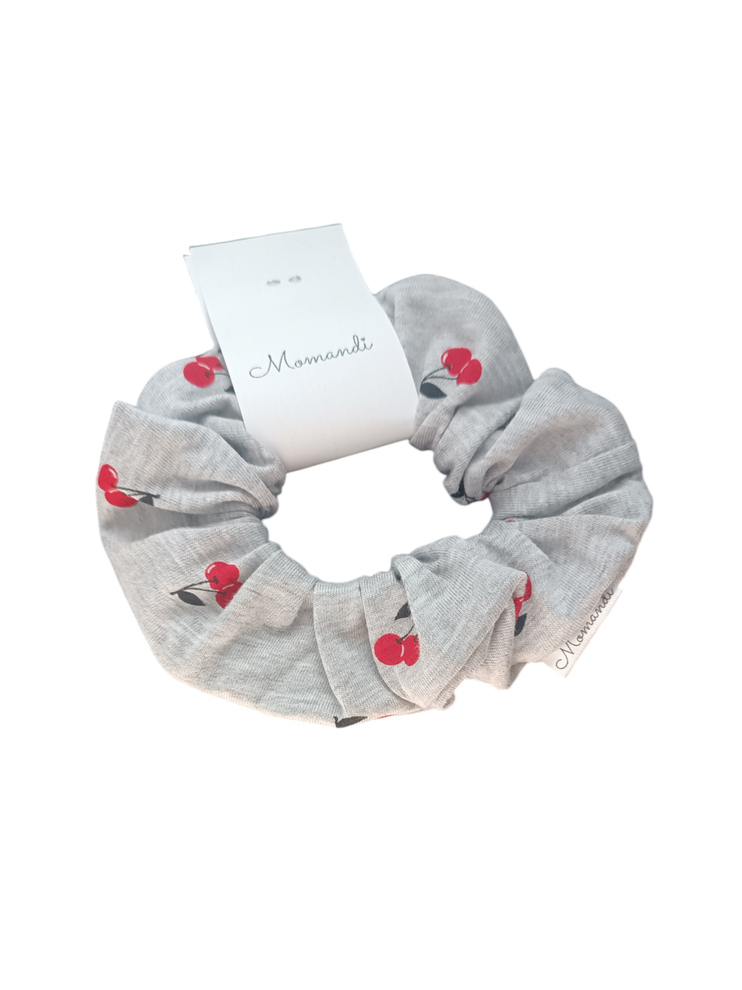 Gumka scrunchie wiśnie