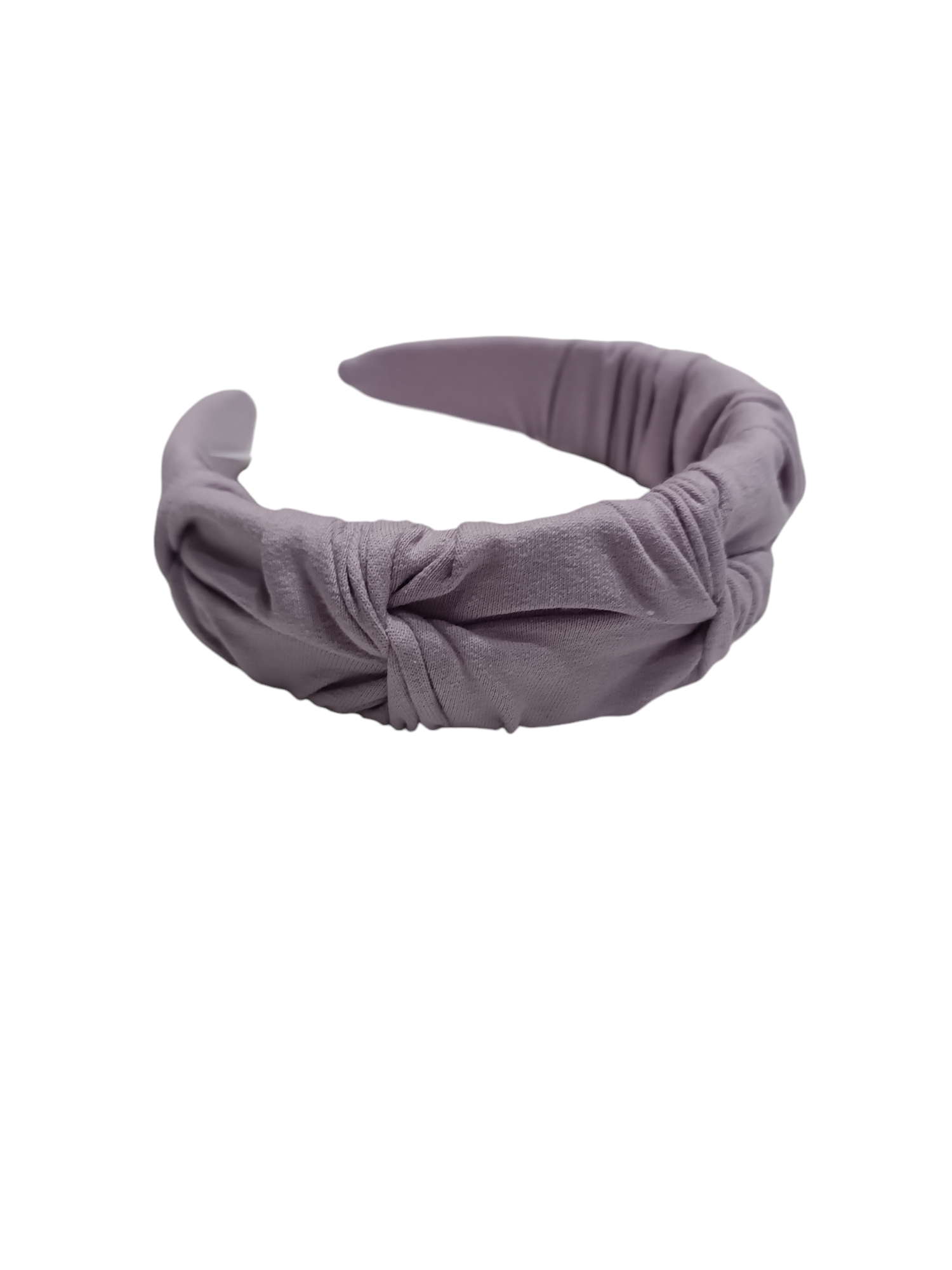 Opaska marszczona lila fiolet