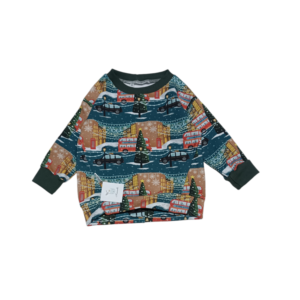 Bluza oversize świąteczny Londyn
