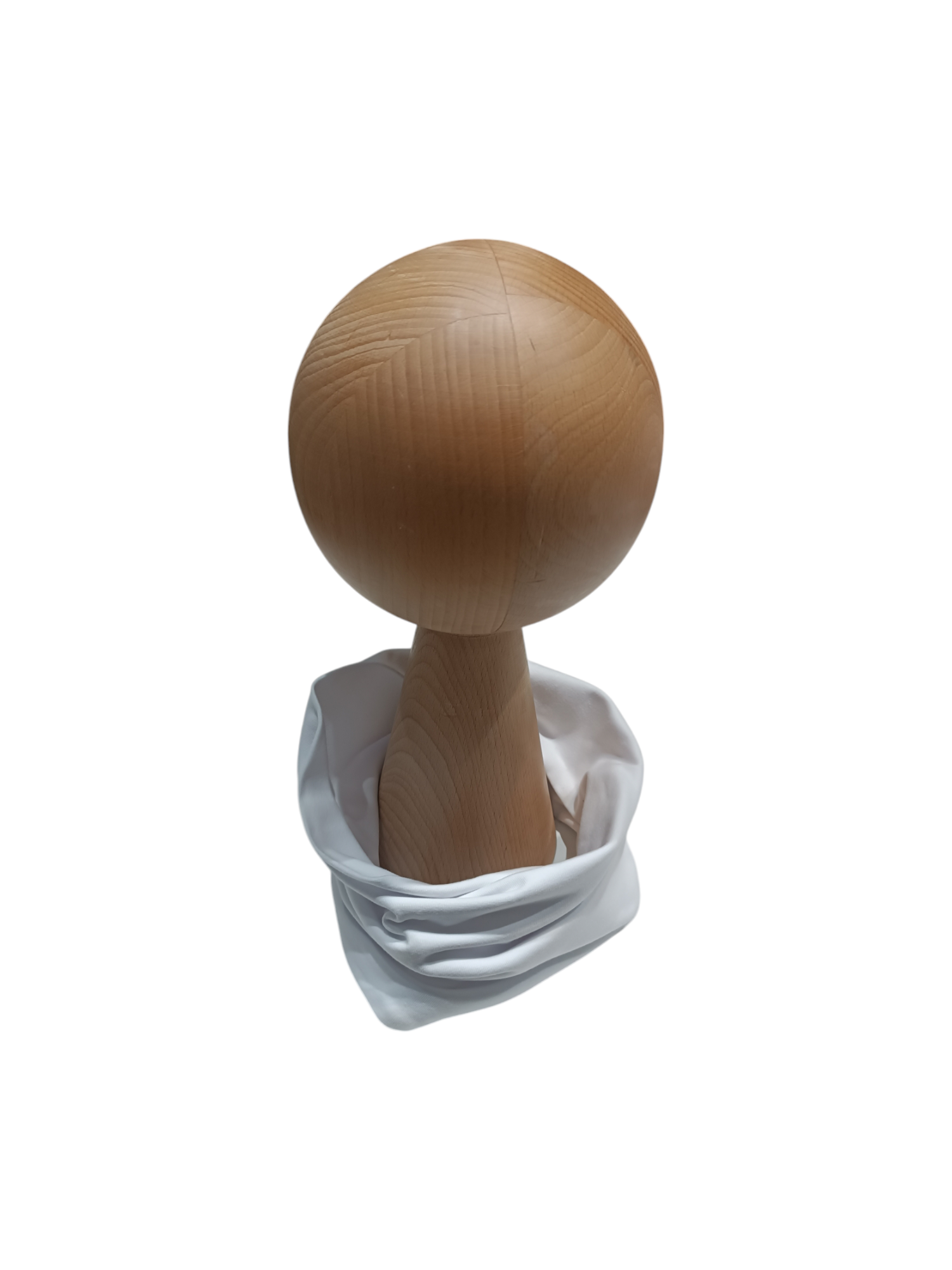 Komin podwójny jersey biały