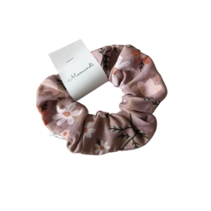 Gumka scrunchie kwiaty łąka