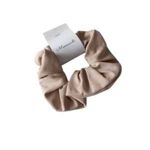 Gumka scrunchie beż