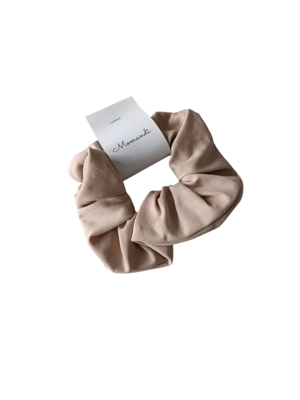 Gumka scrunchie beż