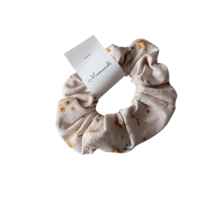 Gumka scrunchie stokrotki