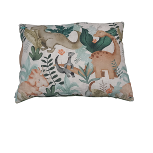 Poduszka premium dinozaury w lesie