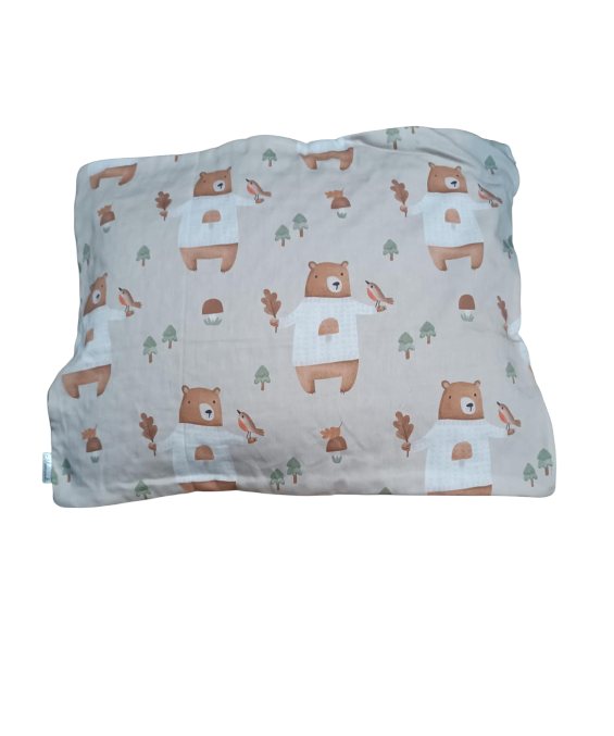 Poduszka premium niedźwiadki w lesie